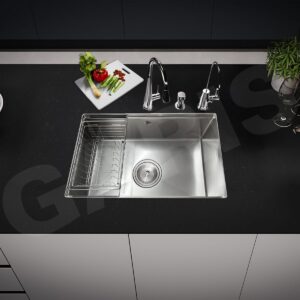 Chậu rửa 1 hố âm bàn đá GS11.61D