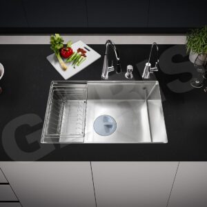 Chậu rửa 1 hố âm bàn đá GS11.76D