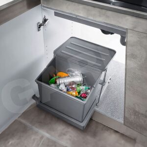 Thùng rác đơn 16L, KT mặt cánh ≥ 400mm GW03.16